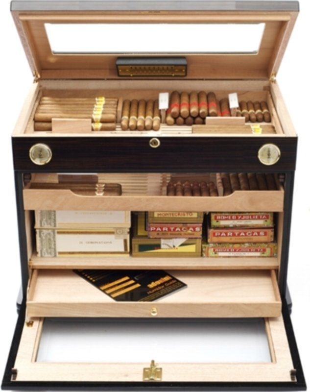 Adorini Aficionado Deluxe Cigar Cabinet, Cigar Humidor Cabinet Uk