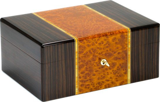 Avo Uvezian Humidor Vavona/Macassar Small Free UK Shipping