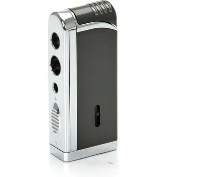 Tycoon Movie Jet III Cigar Lighter with Multi Punch Gunmetal