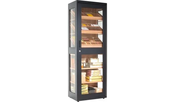 adorini Humidor Cabinet Capri Deluxe black