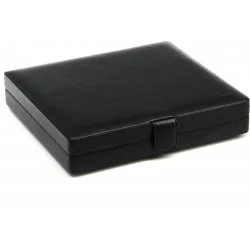 Zino Travel Humidor Soft Leather Black