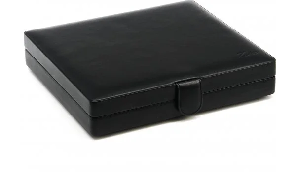 Zino Travel Humidor Soft Leather Black