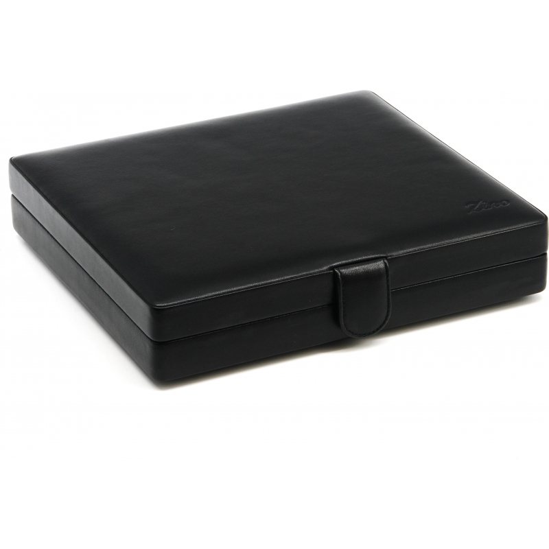 Zino Travel Humidor Soft Leather Black Free UK Shipping