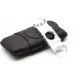 Martin Wess Dante Leather Cigar Case for 3 Robustos with cigar cutter