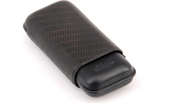 Davidoff cigar case R-2 leather black 3