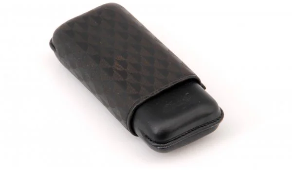 Davidoff cigar case R-2 leather black 2