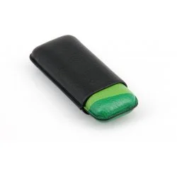 Davidoff Escurio Cigar Case Large Black Green