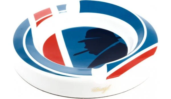 Davidoff WSC ashtray porcelain Union Jack