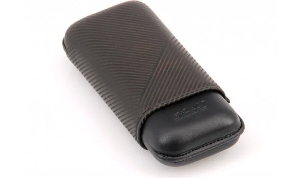 Davidoff cigar case leather black