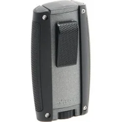 Xikar Turismo Double Flame Lighter Matte Gray