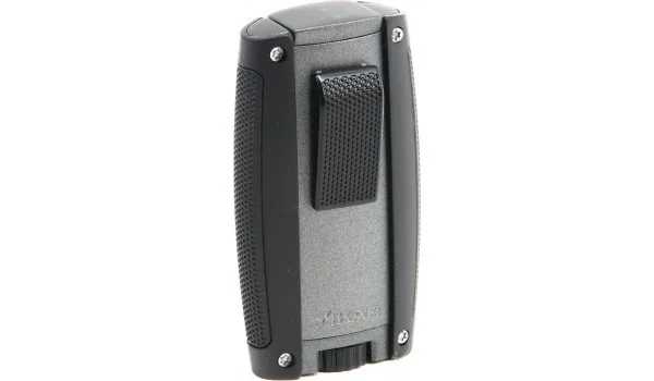 Xikar Turismo Double Flame Lighter Matte Gray