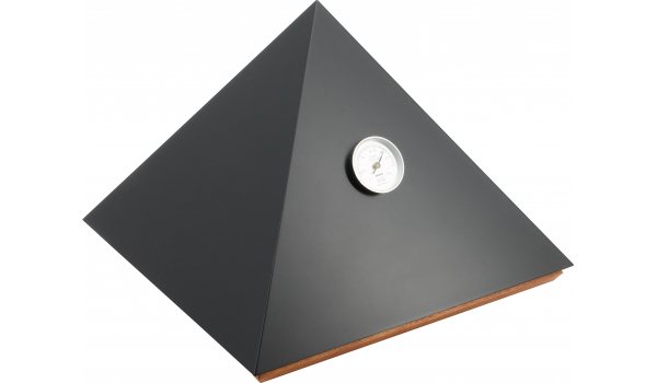 adorini Humidor Pyramid Deluxe M black