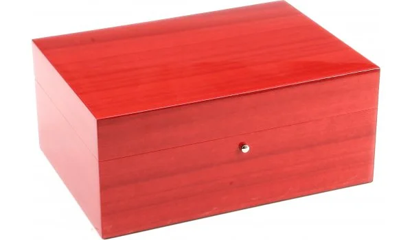Gentili Humidor Red for 10 Cigars