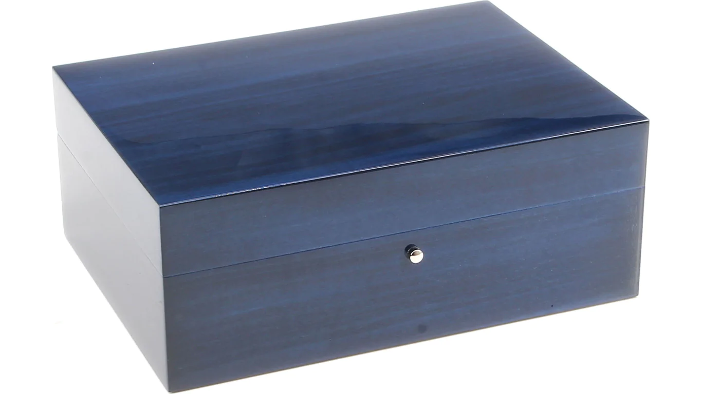 Gentili Humidor Blue 20 Cigars Free UK Shipping