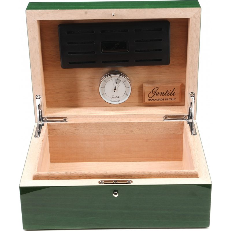 Gentili Humidor Green 10 Cigars | Free UK Shipping