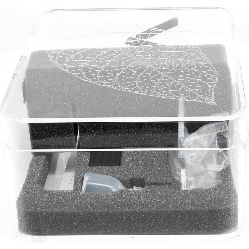 Zino Acrylic Humidor Transparent Tobacco Leaf