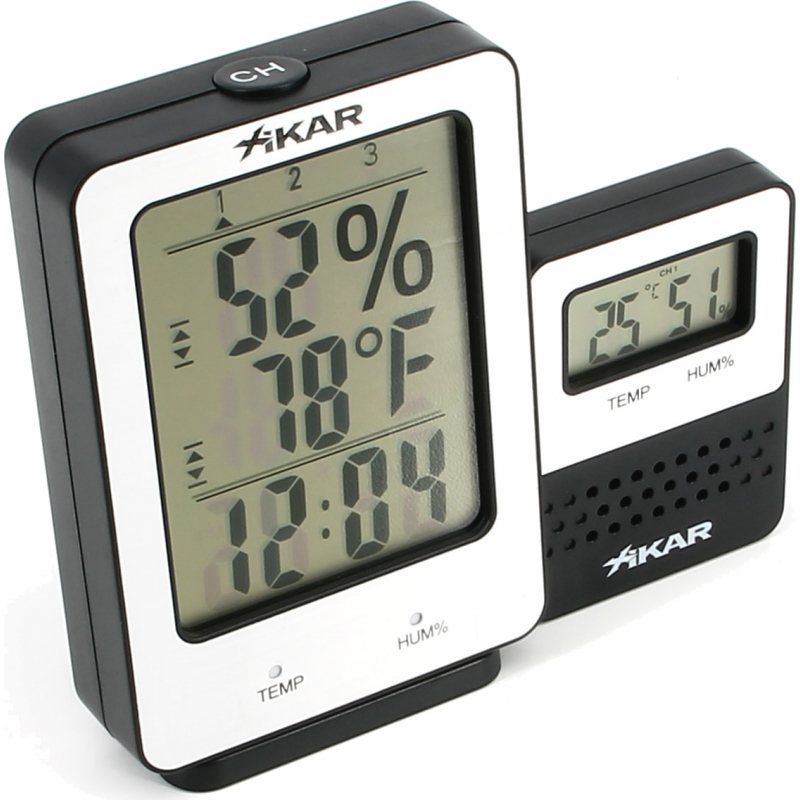 Xikar PuroTemp Digital Hygrometer Wireless Remote System