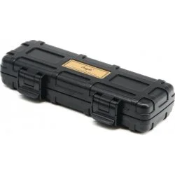 Angelo Double Cigar Case Black