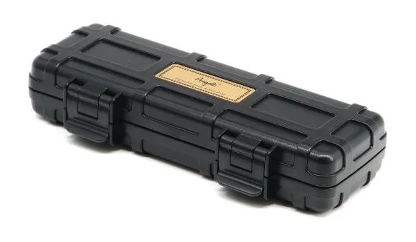 Angelo Double Cigar Case Black