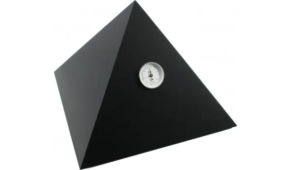 adorini Humidor Pyramid Deluxe M Black