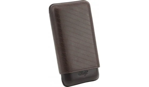 Davidoff XL-3 Cigar Leather Case Brown Enjoy