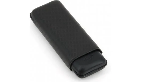 Davidoff Cigar Case XL-2 Black Leather Enjoy