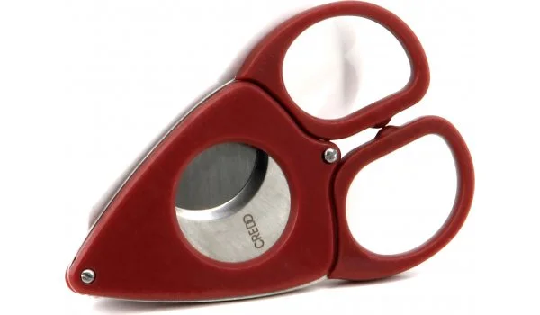 Credo Cigar Scissors Red