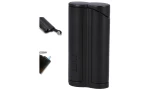 adorini Single Jet Curve Lighter Matt Black incl. Cigar Punch photo 3