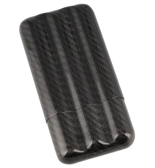 Carbon Fiber Cigar Case for 3 Cigars