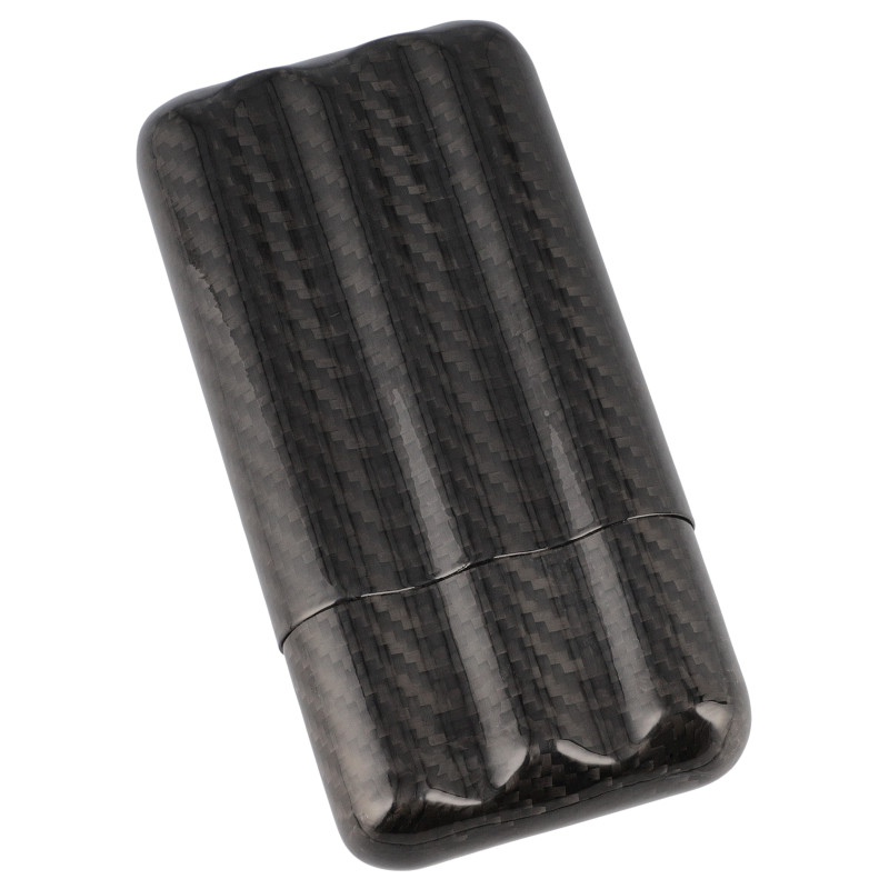 Carbon Fiber Cigar Case for 3 Cigars Buy at best price