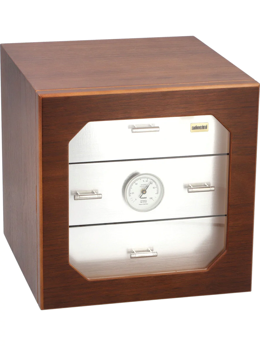adorini Chianti Medium Deluxe Humidor Walnut/Alu 21 Reviews