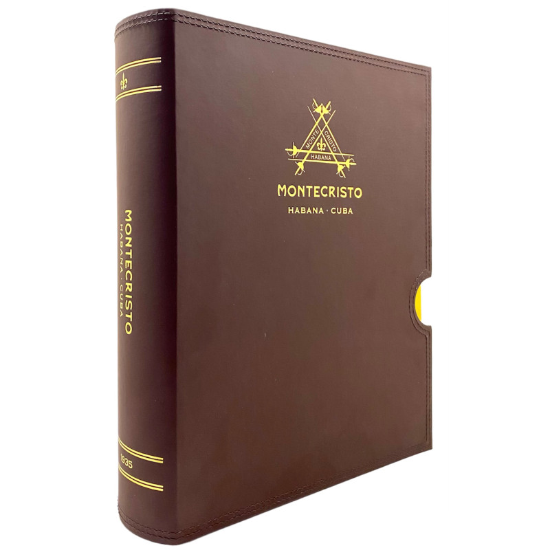 Habanos Humidor book shape Montecristo Free UK Shipping