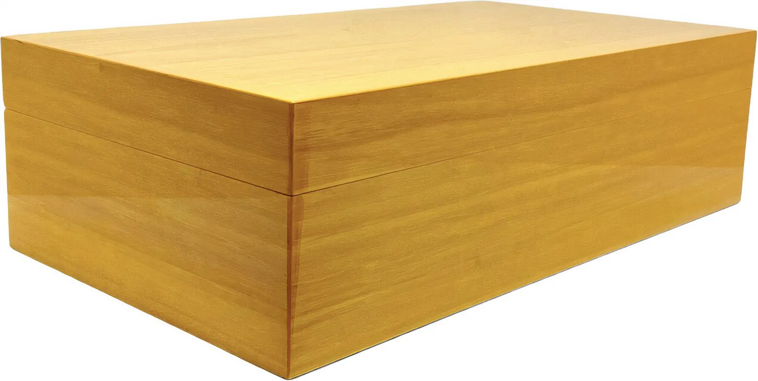 Gentili Humidor Yellow 70 Cigars Free UK Shipping