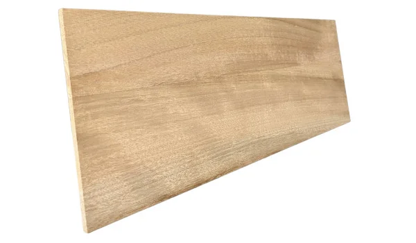Okume wood veneer 42 mm x 15.3 mm x 5 mm
