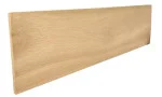 Okume wood veneer 370 mm x 100 mm x 5 mm