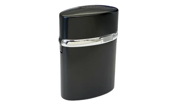 Tycoon Turbo Flame Table Lighter Black