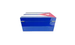 Cigar Humidor Blue with Cuban Flag 100 Cigars photo 4