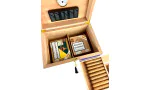 Cigar Humidor Blue with Cuban Flag 100 Cigars photo 7