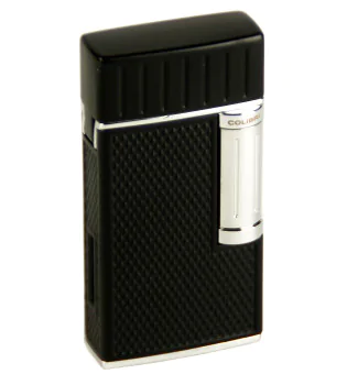 Colibri Lighter Julius II Black Chrome