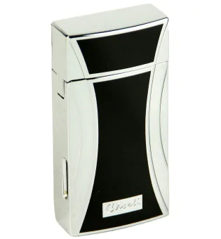 Caseti Chamonix Jet Lighter Chrome Black photo 2