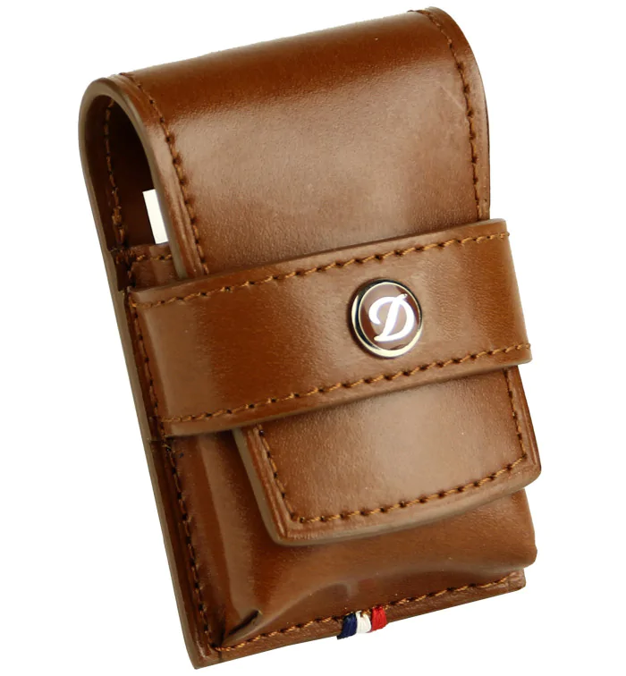 S.T. Dupont Lighter Case Line 2  Brown 180124