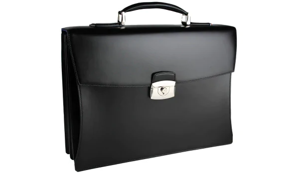 S.T. Dupont Line D brief case black 181002