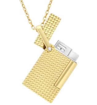 S.T. Dupont Necklace Lighter Gold K27067CH