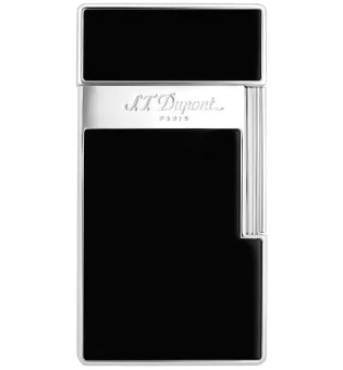 S.T. Dupont Biggy Lighter Black Lacquer Chrome 025001