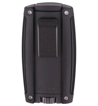 Xikar Lighter Turismo Double Jet Black XI-558BK
