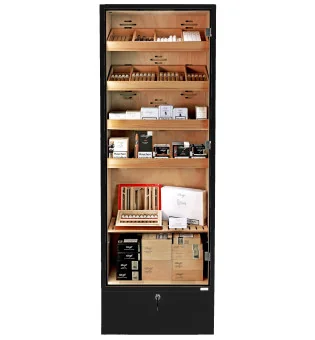 adorini Cabinet Humidor Portofino black