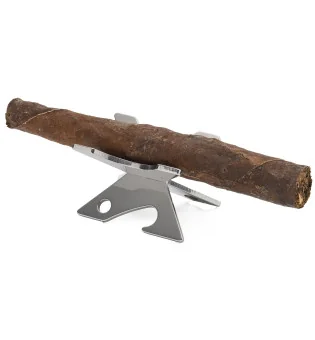 Fox Cigar Stand Senta polished stainless steel 745