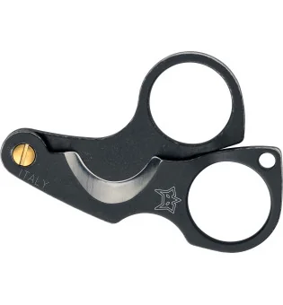 Fox Cigar Scissors Figaro stainless steel black 747 BSW