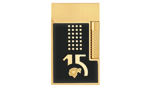 S.T Dupont Le Grand Cling Lighter Behike Black Yellow Gold C23003CL
