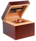 Vedado Humidor Brown with Humidifier
